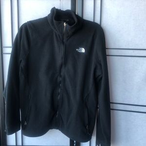 Fleece North Face Zip Up Jacket